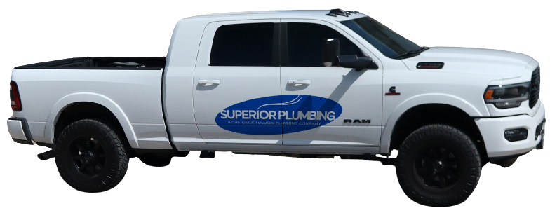superior plumbing work truck
