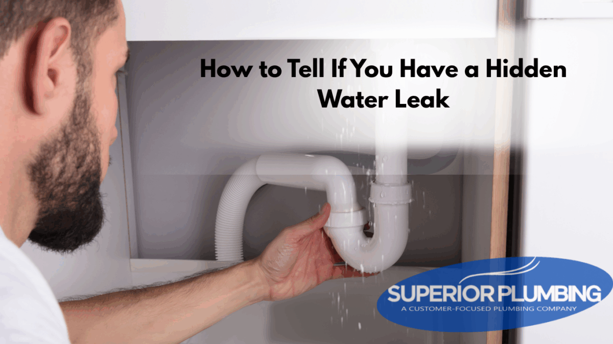How to Tell If You Have a Hidden Water Leak | Superior Plumbing