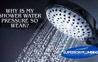 why is my shower water pressure so weak