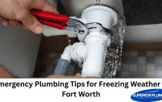 emergency plumbing tips for freezing weather in fort worth