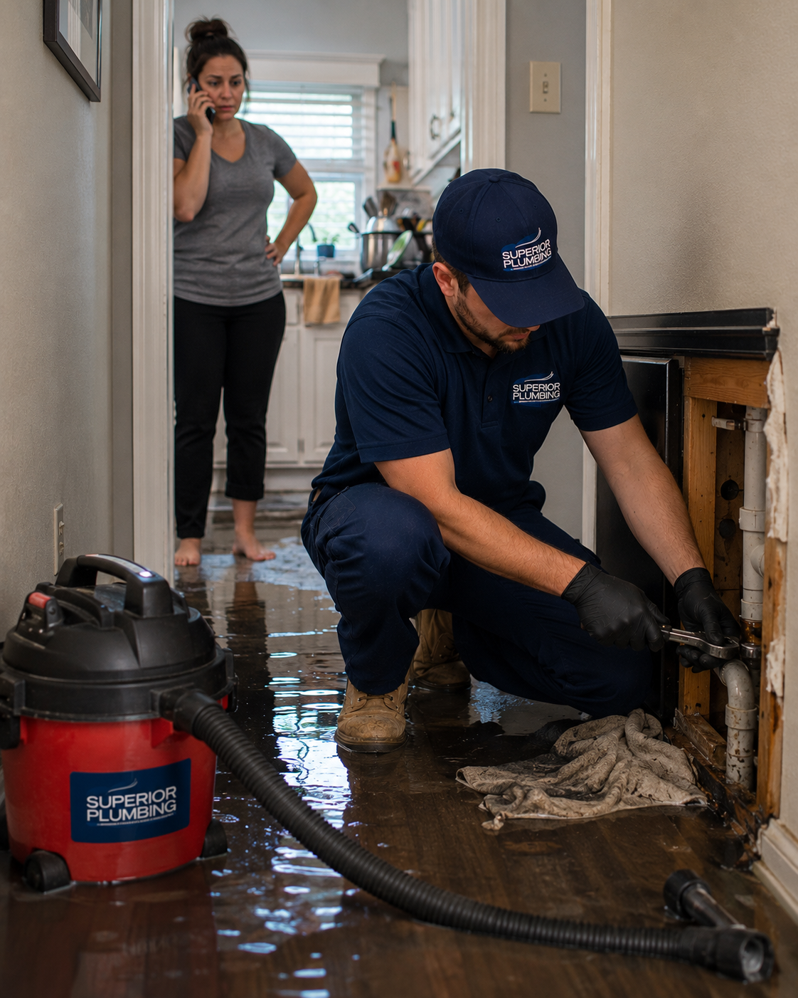 emergency plumber in burleson