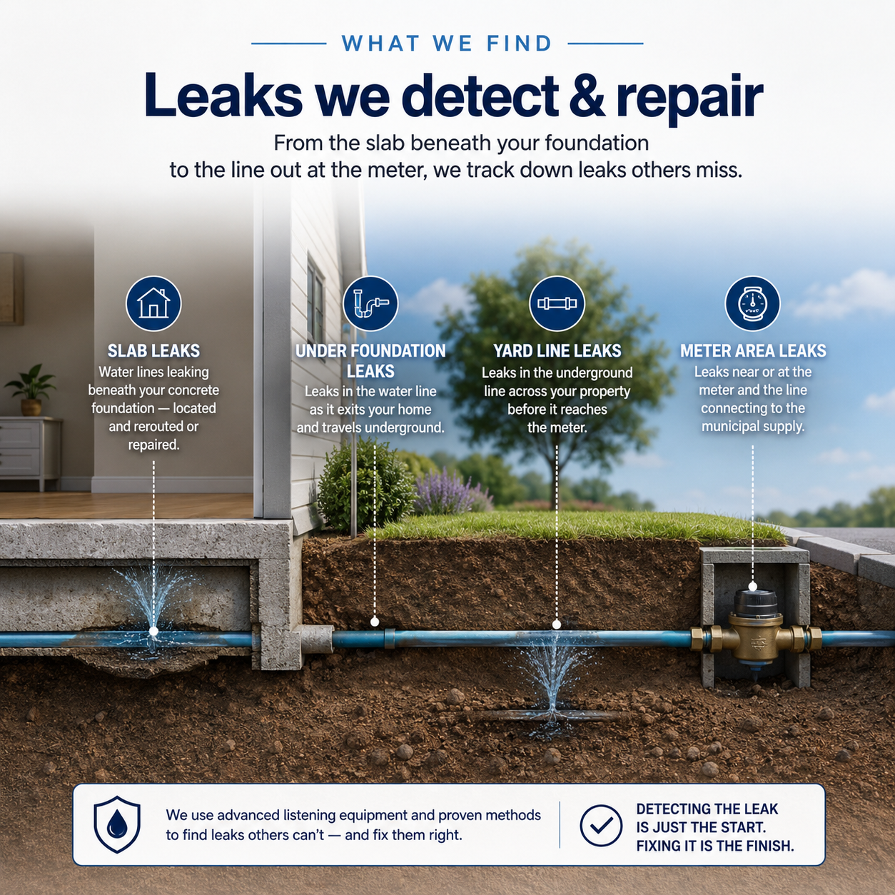 slab leak detection
