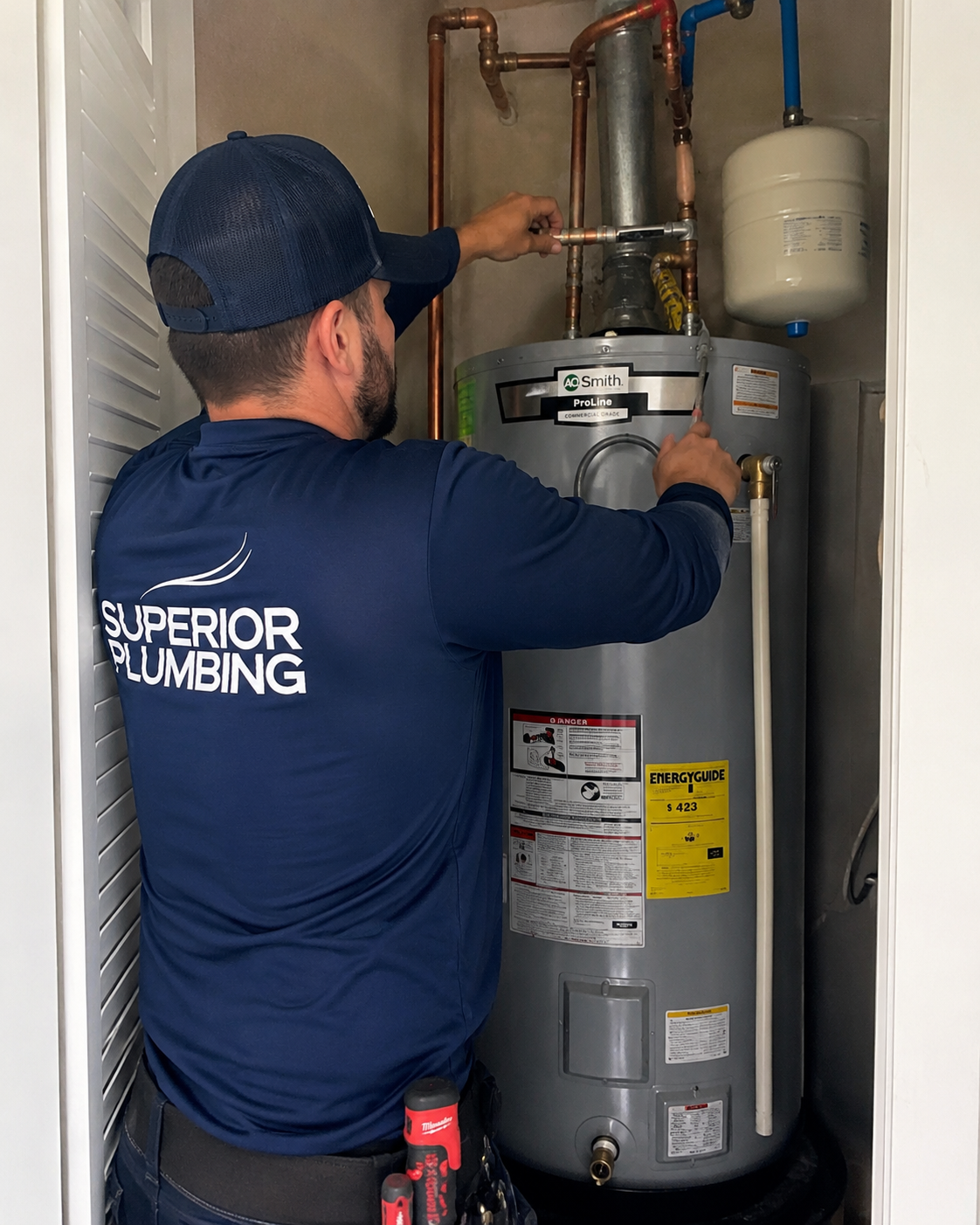 water heater replacement and water heater installation