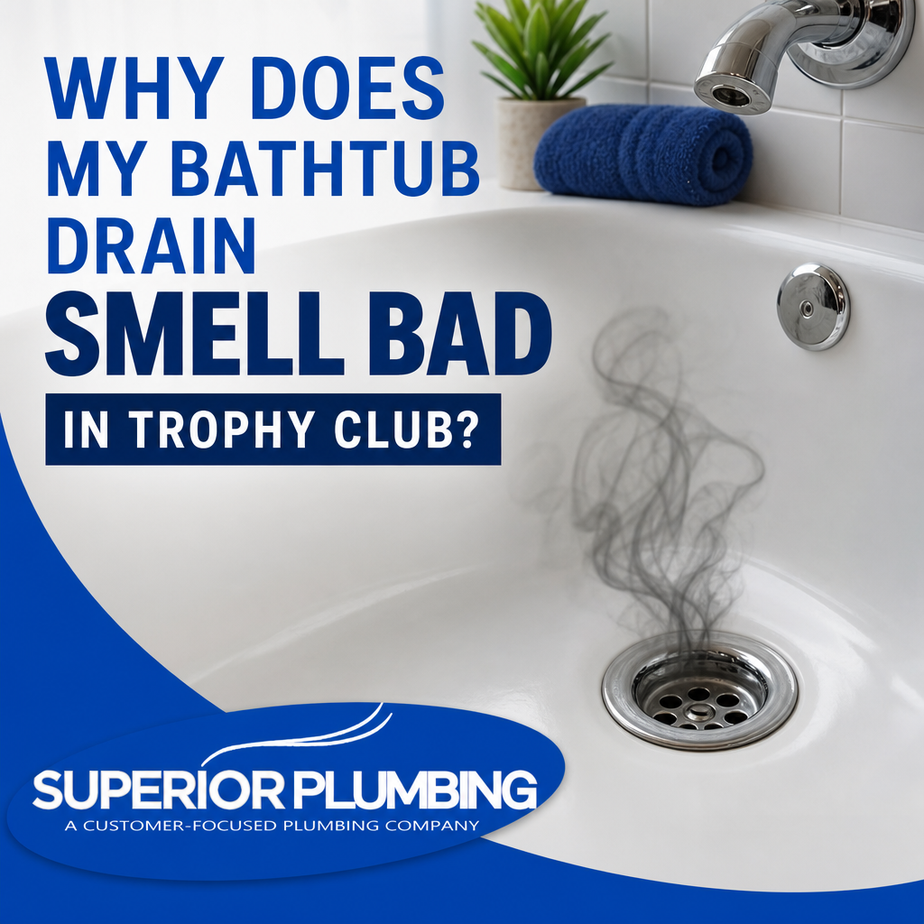 Why Does My Bathtub Drain Smell Bad In Trophy Club