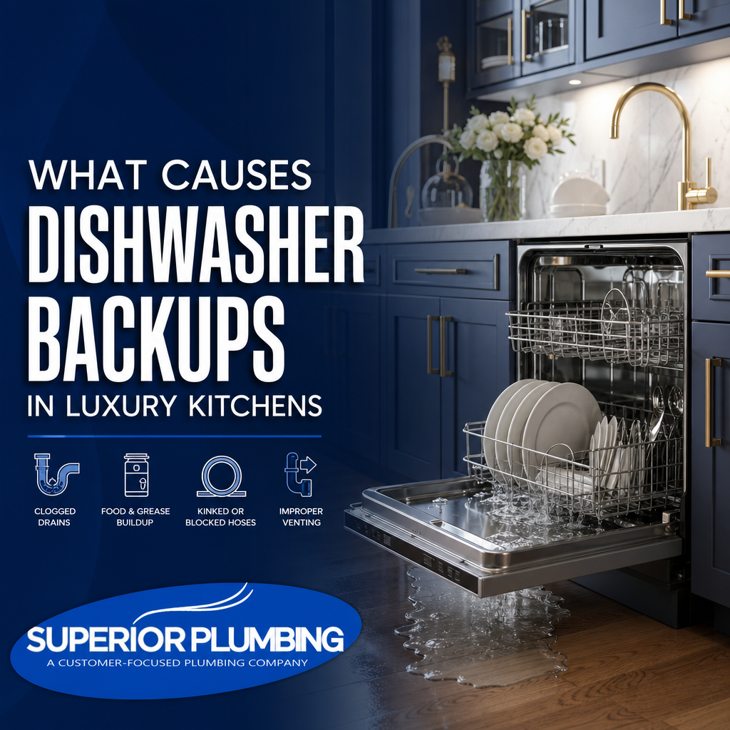 What Causes Dishwasher Backups In Luxury Kitchens